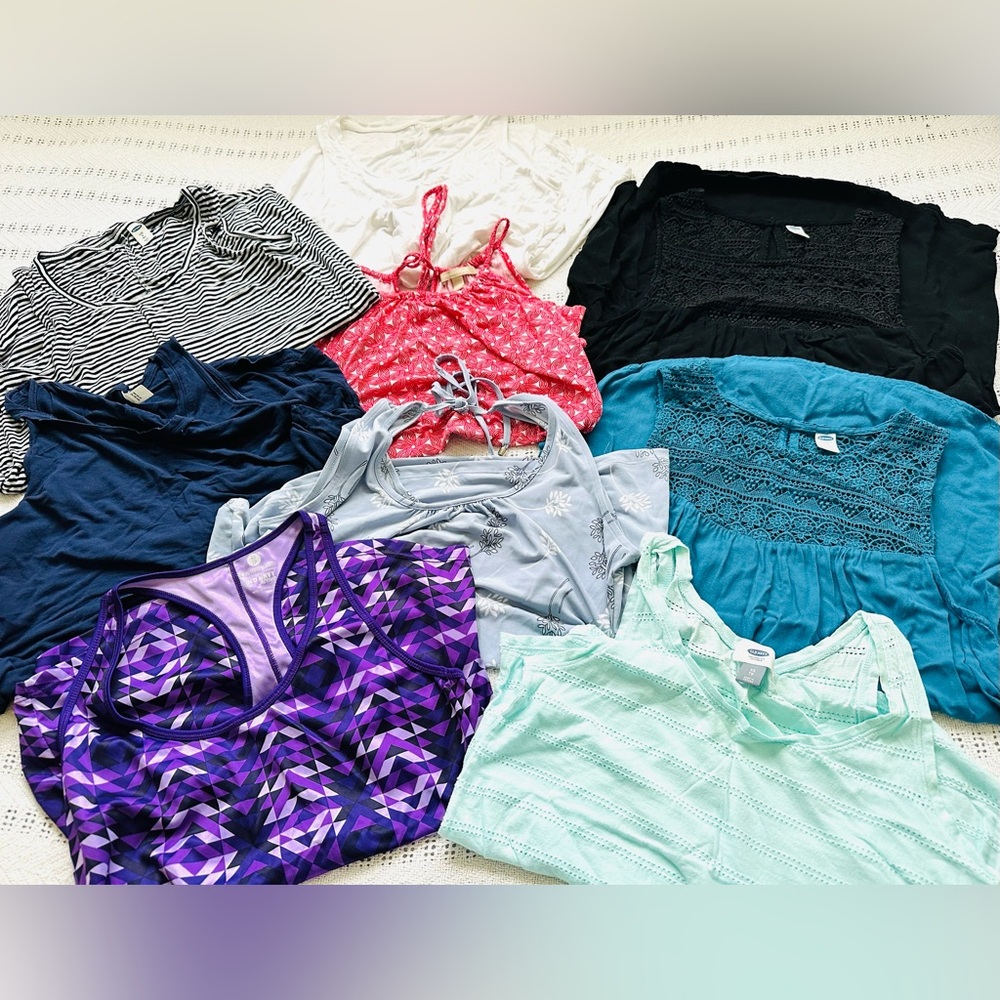 Bundle Colorful branded Women's Tank Tops
